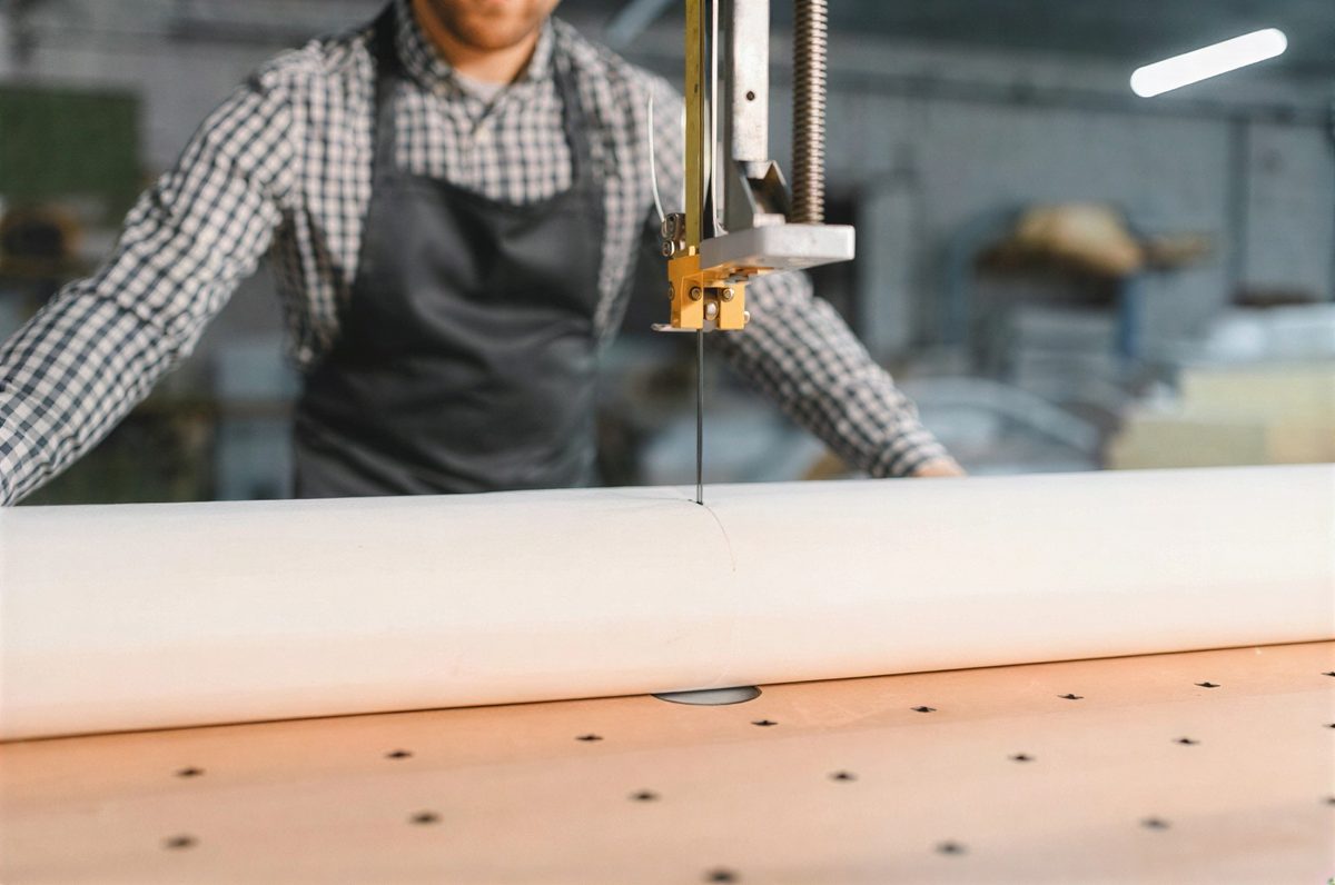 Alarvell technical textile workshop interior
